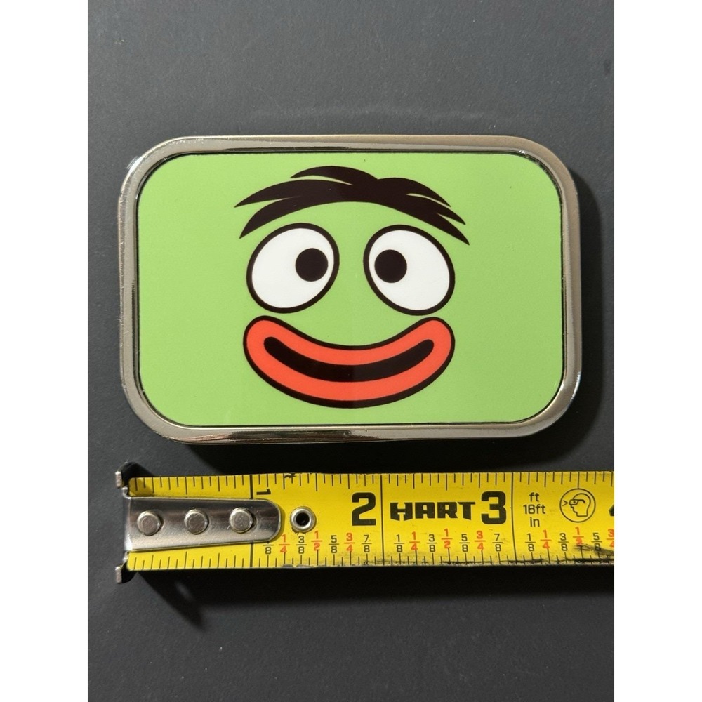 Vintage Nickelodeon Brobee Yo Gabba Gabba Belt Buckle - Picture 2 of 6